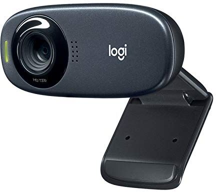 960-001065 Logitech C310 HD-webbkamera, HD 720p / 30 fps, vidvinkel HD-videosamtal, HD Ljuskorrigering, Brusreducerande mikrofon, För Skype, FaceTime, Hangouts, WebEx, PC/Mac/Laptop/Macbook/Tablet Svart