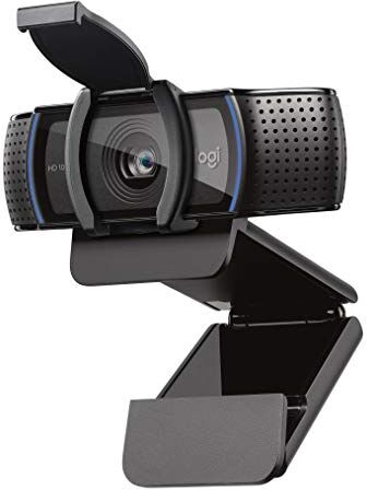 960-001252 Logitech C920S HD Pro Webcam, Videosamtal i 1080p, HD-autofokus och ljuskorrigering, Stereoljud med dubbla mikrofoner, Betraktningsvinkel: 78