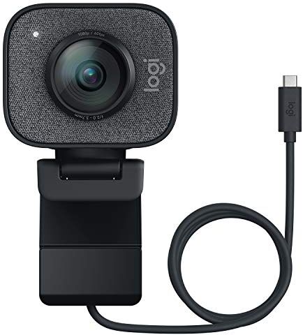 960-001281 Logitech StreamCam, Full HD 1080p vid 60 fps, stöd för vertikal video i full HD, Autofokus och exponering med ansiktsavläsning, – Inbyggd bildstabilisering, Ljudprestanda i högsta kvalitet Graphite