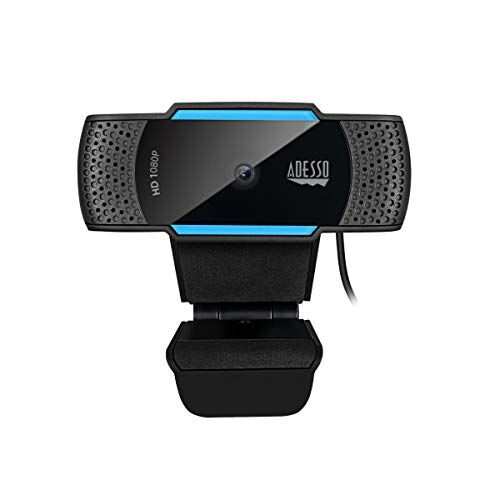 CYBERTRACK H5 Adesso  1080p HD USB Auto Focus Webkamera med inbyggd dubbel mikrofon