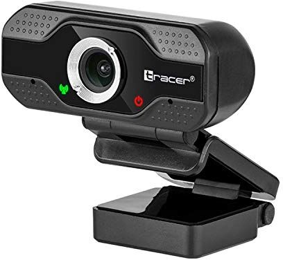 WEB007 Tracer  USB webbkamera med mikrofon FullHD 30 fps 120 synfält ljuskorrigering hemkontor streaming kamera