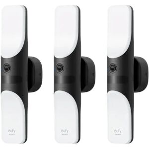 eufy Wired Wall Light Cam S100 (3 Packs) White