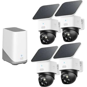 eufy SoloCam S340  (4-Cam Pack) + HomeBase S380 White