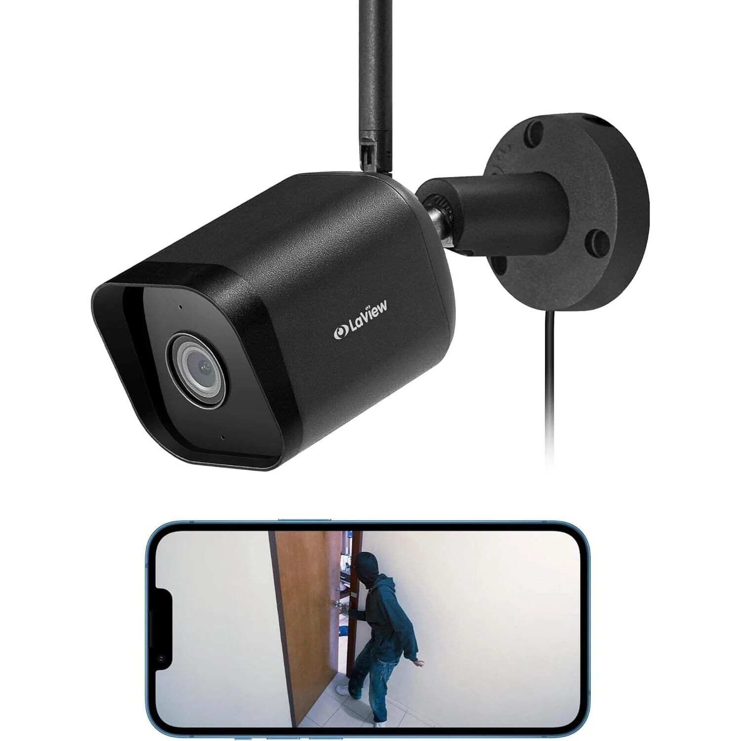 DailySale LaView Security Camera Outdoor 1080P HD Wi-Fi Camera (Refurbished)
