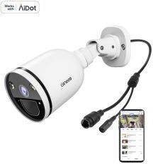 AiDot Winees F2X 2K 4MP Outdoor WiFi Camera for Home Security