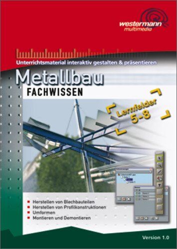 Friedrich-Wilhelm Gieseke - Metallbau Fachwissen: Lernfelder 5-8: CD-ROM interaktiv - Preis vom 18.02.2022 06:01:34 h