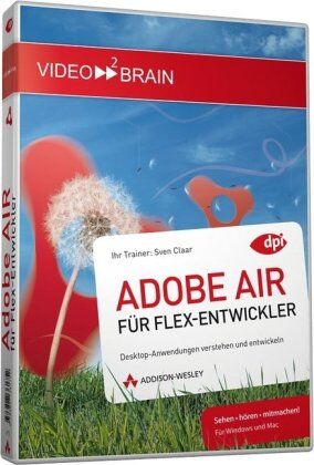 Gebraucht: video2brain Video2Brain - Adobe Air für Flex-Enwickler - Video-Training DVD (AW Videotraining Programmierung/Technik)