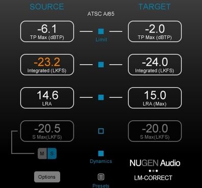 Nugen Audio LM-Correct 2 DynApt Extension