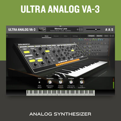 Applied Acoustics Systems Ultra-Analog VA-3 UG Session