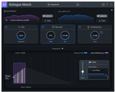 iZotope Dialogue Match CG Surr. Reverb