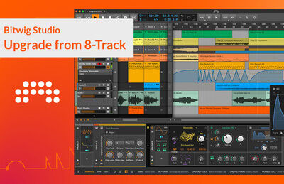 Bitwig Studio Upgrade 8-Track