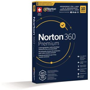 Symantec Norton Virensoftware »Norton 360 Premium Box, 10 Device, 1 Jahr« (ohne Farbbezeichnung) Größe