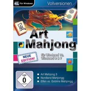 Magnussoft - Art Mahjongg für Windows 10 Neue Edition (DE) - PC