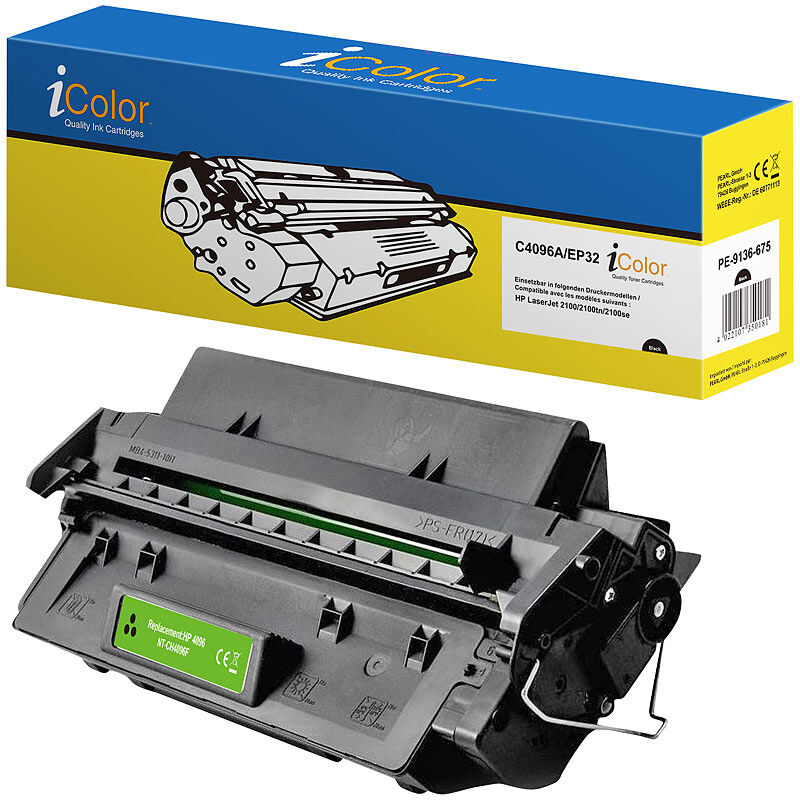 recycled / rebuilt by iColor HP C4096A / No.96A Toner- Rebuilt