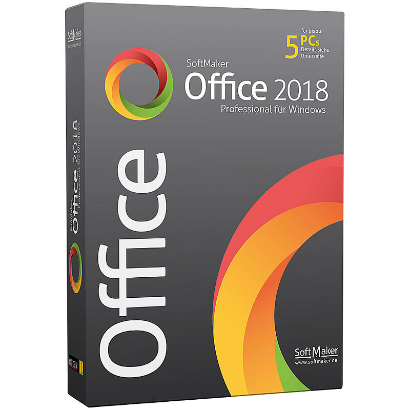 SoftMaker Office 2018 Professional für Windows (für 5 Privat-PCs)
