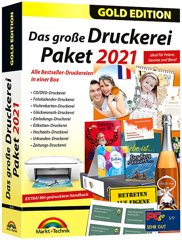 Markt + Technik Das große Druckereipaket 2021 - Gold Edition