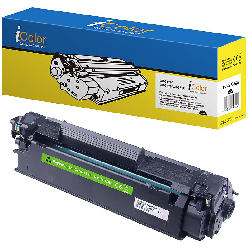 iColor Canon 728 Toner- Kompatibel