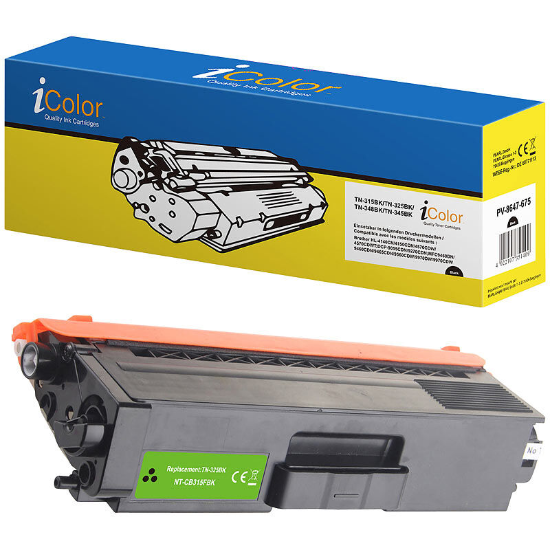 iColor Brother TN-325K Toner- Kompatibel- black