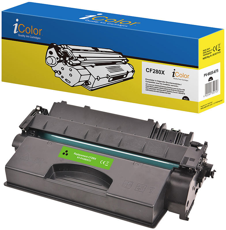 iColor HP LaserJet Pro 400 M 401d/dn/dne Toner black- Kompatibel XL