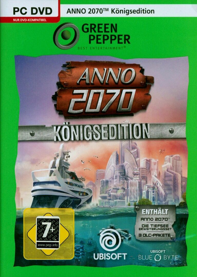 Ubisoft - Green Pepper: Anno 2070 Königsedition [PC] (D)