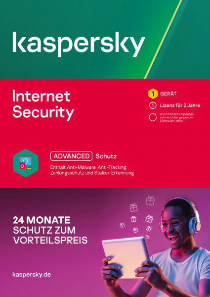 Kaspersky Lab Kaspersky - Internet Security (1 PC) (2 Years) [PC/Mac/Android] (D/F/I)