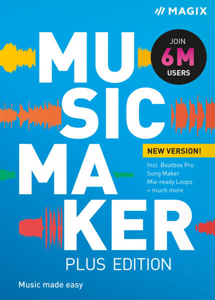 MAGIX - Music Maker Plus Edition 2022 [PC] (D/F/I)
