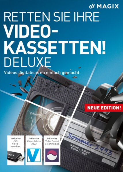 MAGIX - Retten Sie Ihre Videokassetten deluxe 2022 [PC] (D)