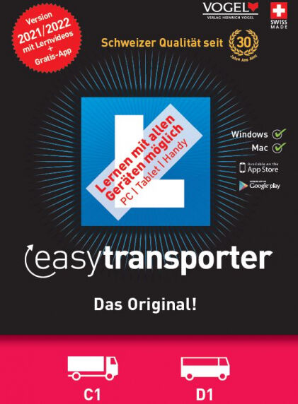 Divers Springer - easytransporter 2021/22 [Kat. C1/D1] [PC/Mac] (D/F/I)