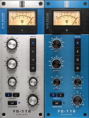 Slate Digital FG-116 Blue FET Compressors