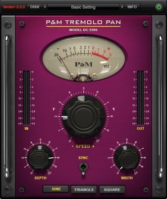 Plug And Mix Tremolo Pan