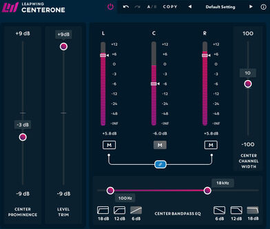 Leapwing Audio CenterOne