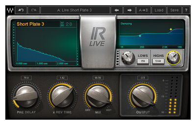 Waves IR-Live Convolution Reverb