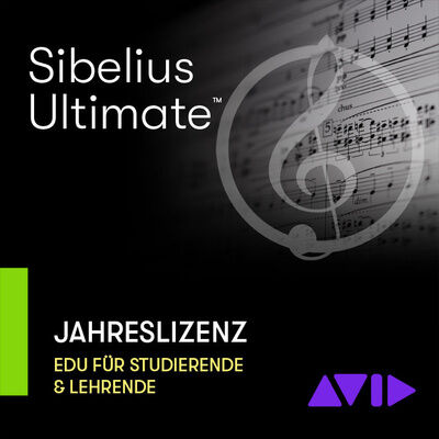 Avid Sibelius Ultimate EDU 1Y Subs.