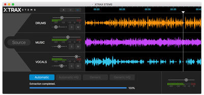 Audionamix Xtrax Stems One Year License