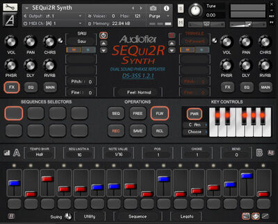 Audiofier SEQui2R Synth