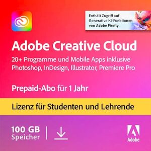 Adobe Creative Cloud All Apps   Studenten & Lehrer   Download & Produktschlüssel