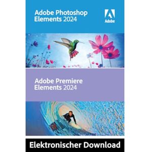 Adobe Photoshop & Premiere Elements 2024   Windows   Download & Produktschlüssel