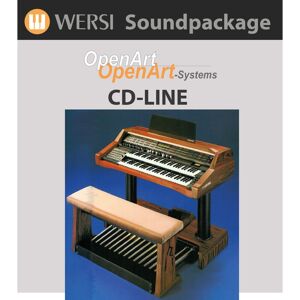 Wersi OAS CD Line Sounds - Orgel Software