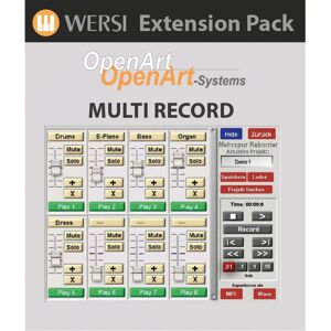 Wersi OAS Multi Record - Orgel Software
