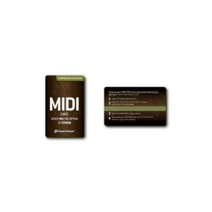 Toontrack Generic Drum MIDI Card  - Soundlibrary