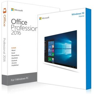 Microsoft Windows 10 home + Office 2016 Professional