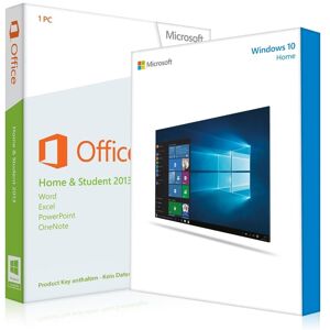 Microsoft Windows 10 Home + Office 2013 Home & Student