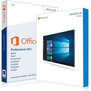 Microsoft Windows 10 Home + Office 2013 Professional