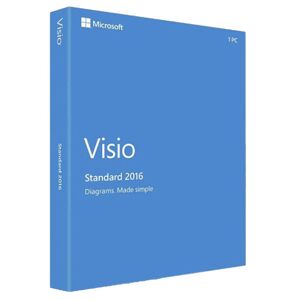Visio 2016 Standard - Microsoft Lizenz