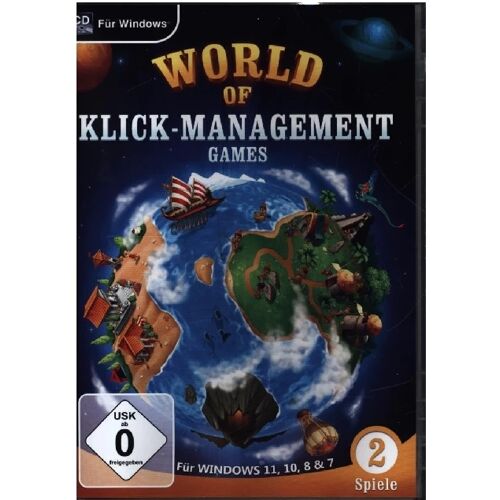 Plaion Software World Of Klick-Management Games Für Windows 11 & 10 1 Cd-Rom