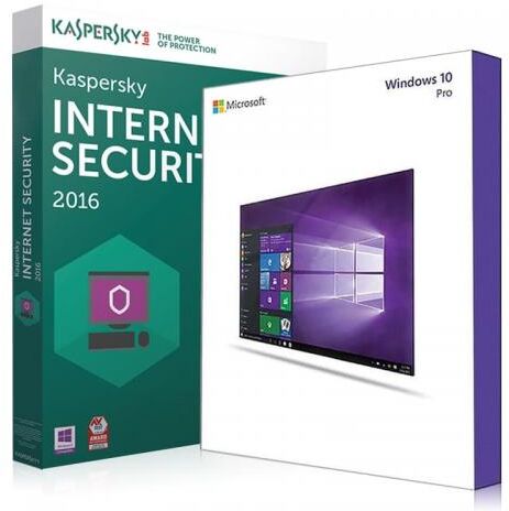 Microsoft Windows 10 Pro + Kaspersky Internet Security 2017 Downloa...