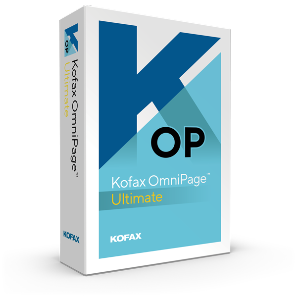 Nuance Kofax OmniPage 19.2 Ultimate