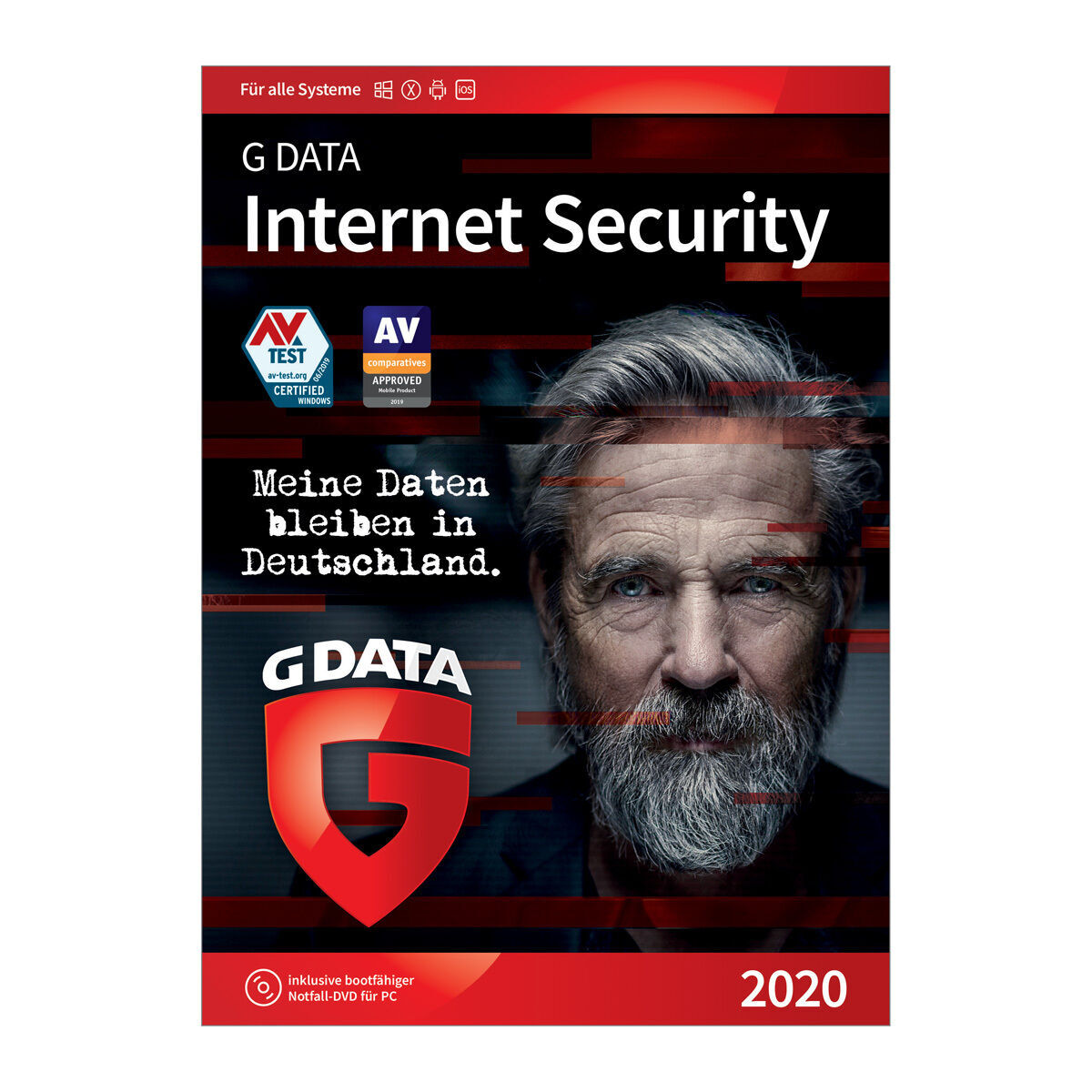 G Data Software AG G DATA Internet Security 2019, 1PC / 1 Jahr, Download