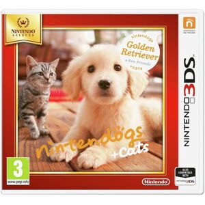 Nintendogs + Cats: Golden Retriever - Selects - Nintendo 3DS