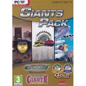 Giants Pack - Traffic / Industry II / Transport Giant Gold Edition - PC (brugt)